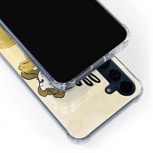 Disney Princess Belle Art Galaxy S24 Clear Case