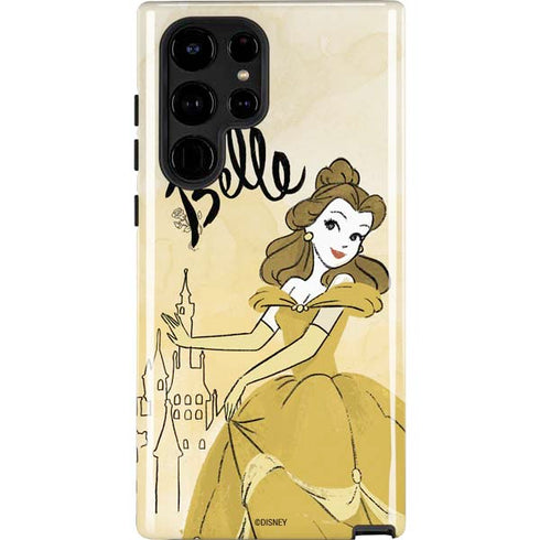 Disney Princess Belle Art Galaxy S24 Ultra Impact Case