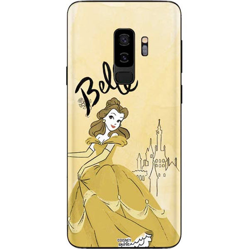 Disney Princess Belle Art Galaxy S9 Plus Skin