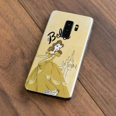 Disney Princess Belle Art Galaxy S9 Plus Skin
