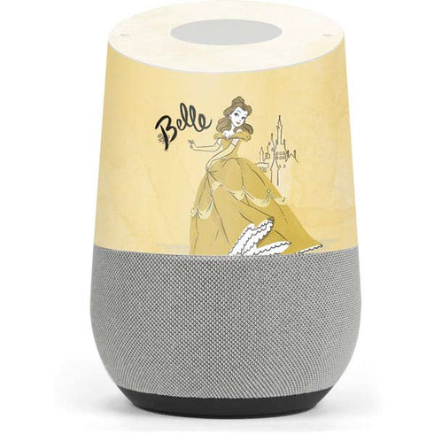 Disney Princess Belle Art Google Home Skin