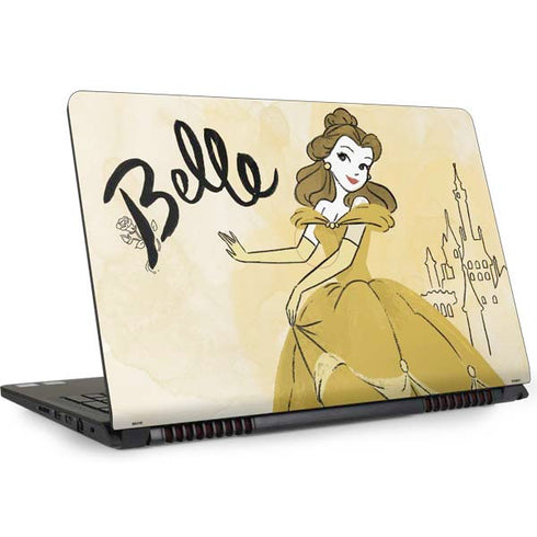 Disney Princess Belle Art Dell Inspiron Skin