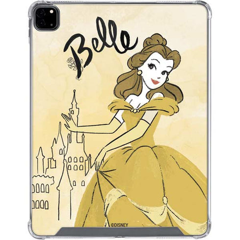 Disney Princess Belle Art iPad Pro 12.9in (2020) Clear Case