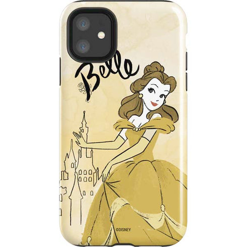 Disney Princess Belle Art iPhone 11 Impact Case