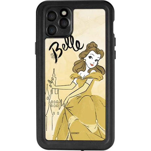 Disney Princess Belle Art iPhone 11 Pro Max Waterproof Case