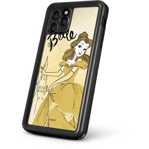 Disney Princess Belle Art iPhone 11 Pro Waterproof Case