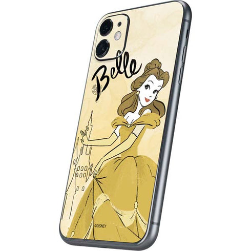 Disney Princess Belle Art iPhone 11 Skin