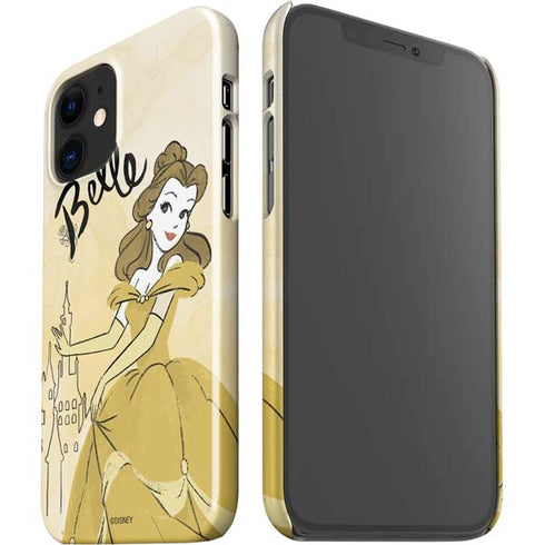 Disney Princess Belle Art iPhone 12 Mini Lite Case