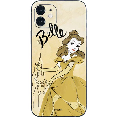 Disney Princess Belle Art iPhone 12 Mini Skin