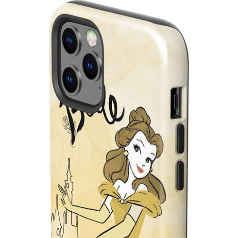 Disney Princess Belle Art iPhone 12 Pro Impact Case