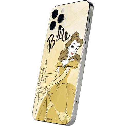 Disney Princess Belle Art iPhone 12 Pro Max Skin