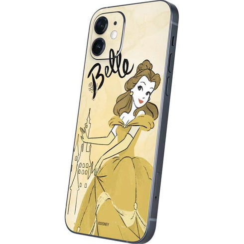 Disney Princess Belle Art iPhone 12 Skin