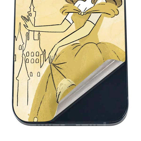 Disney Princess Belle Art iPhone 12 Skin