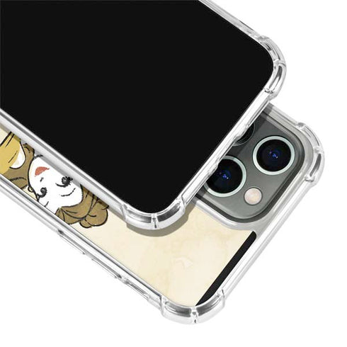 Disney Princess Belle Art iPhone 13 Pro Clear Case