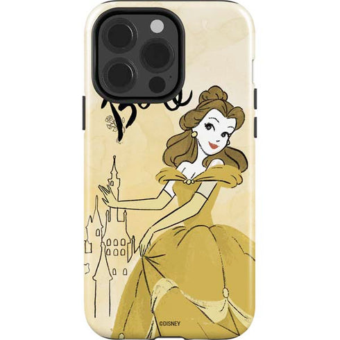 Disney Princess Belle Art iPhone 13 Pro Impact Case