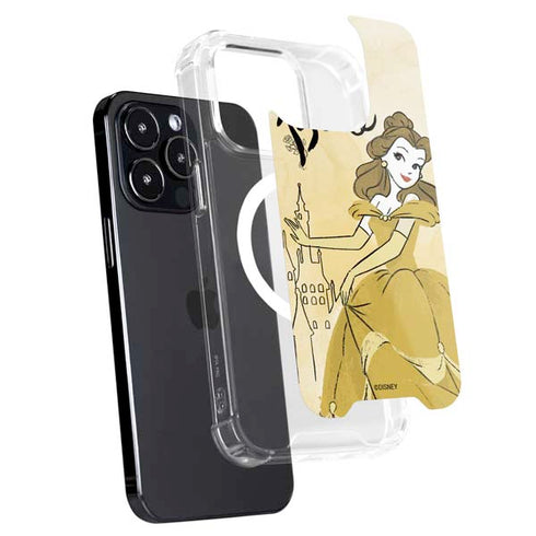 Disney Princess Belle Art iPhone 13 Pro MagSafe Case
