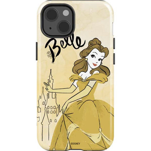 Disney Princess Belle Art iPhone 15 Impact Case