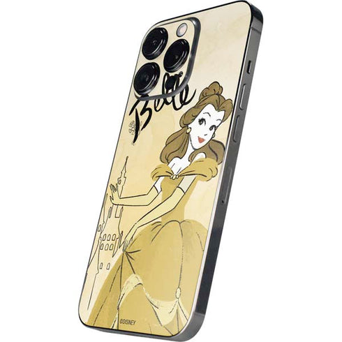 Disney Princess Belle Art iPhone 14 Pro Max Skin