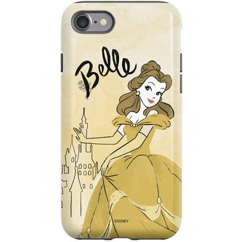 Disney Princess Belle Art iPhone SE (2nd & 3rd Gen) Pro Case
