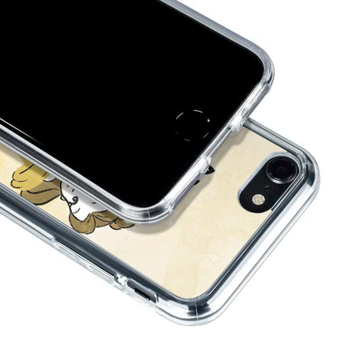 Disney Princess Belle Art iPhone SE (2nd & 3rd Gen) Clear Case