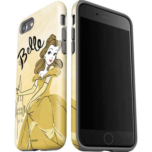 Disney Princess Belle Art iPhone SE (2nd & 3rd Gen) Pro Case