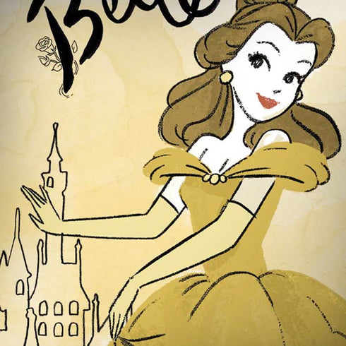 Disney Princess Belle Art iPhone X Pro Case