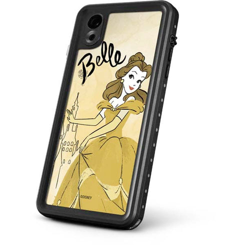 Disney Princess Belle Art iPhone XR Waterproof Case