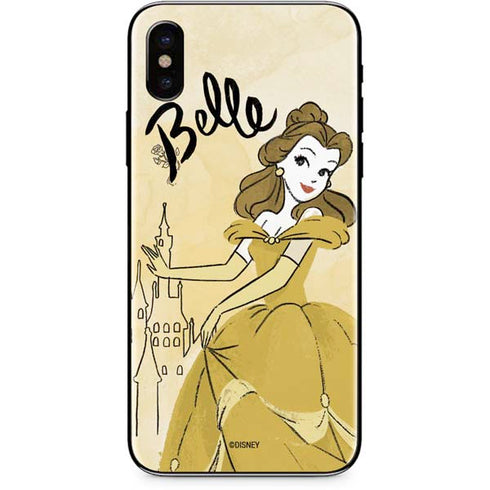 Disney Princess Belle Art iPhone XS Max Skin