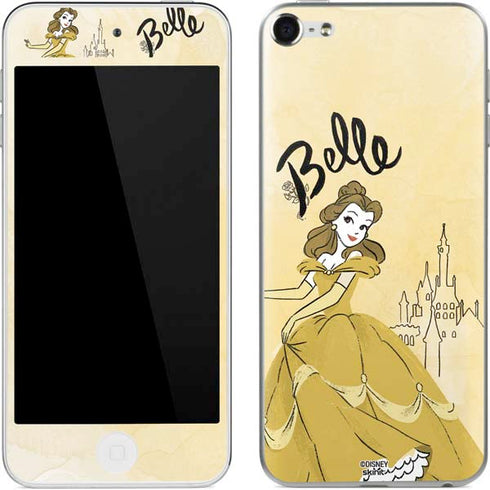 Disney Princess Belle Art Apple iPod Skin