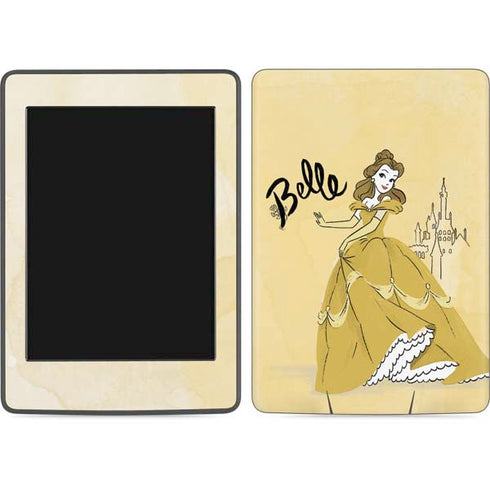 Disney Princess Belle Art Amazon Kindle Skin