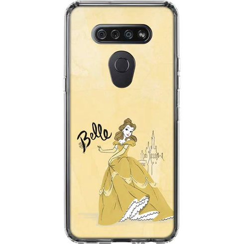 Disney Princess Belle Art LG K51/Q51 Clear Case