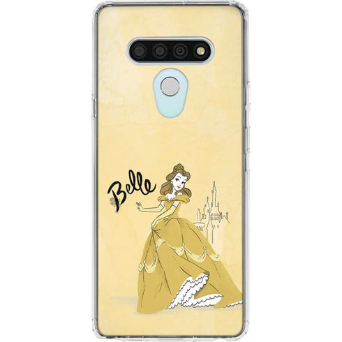 Disney Princess Belle Art LG Stylo 6 Clear Case