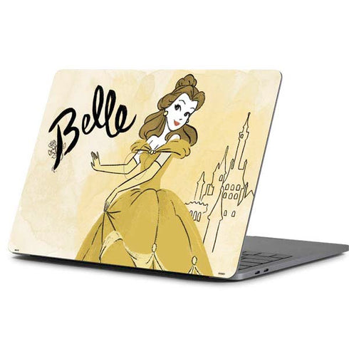 Disney Princess Belle Art Apple MacBook Pro 13-inch Skin