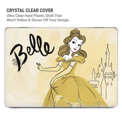 Disney Princess Belle Art MacBook Pro 16in (2021-25) Case plus Skin