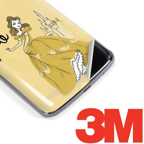 Disney Princess Belle Art Moto E5 Plus Skin