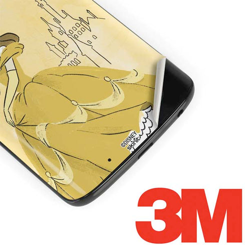 Disney Princess Belle Art Moto G6 Skin