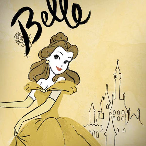 Disney Princess Belle Art Moto G6 Skin