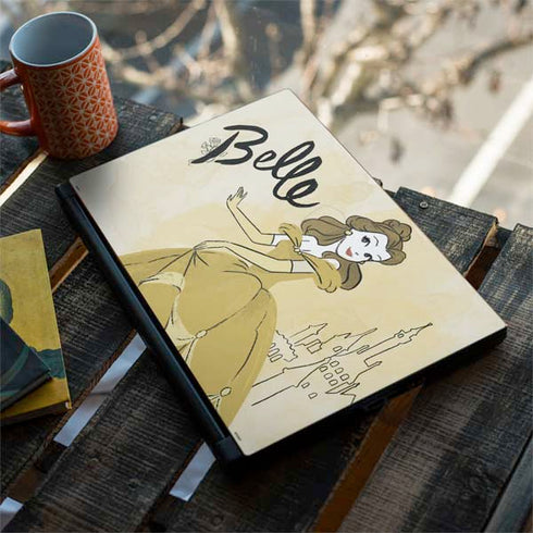 Disney Princess Belle Art MSI GS65 Stealth Laptop Skin