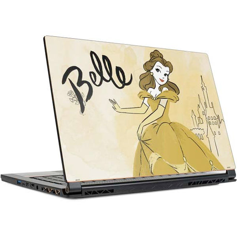 Disney Princess Belle Art MSI GS65 Stealth Laptop Skin