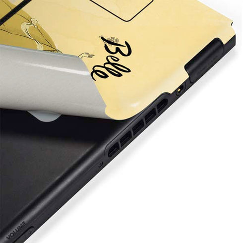 Disney Princess Belle Art Nintendo Switch Bundle Skin