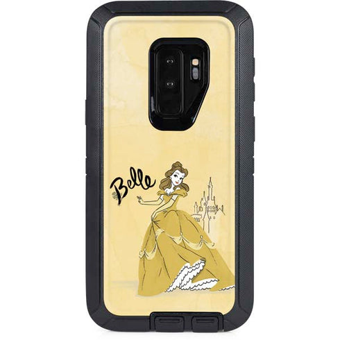 Disney Princess Belle Art Otterbox Defender Galaxy Skin