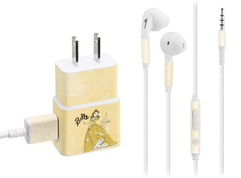 Disney Princess Belle Art Phone Charger Skin