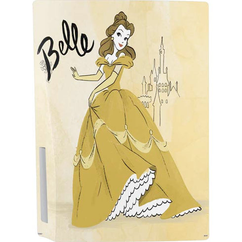 Disney Princess Belle Art PS5 Bundle Skin