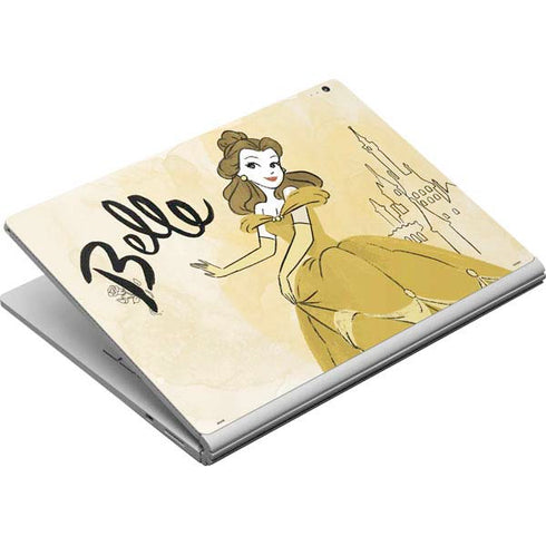 Disney Princess Belle Art Surface Book Skin