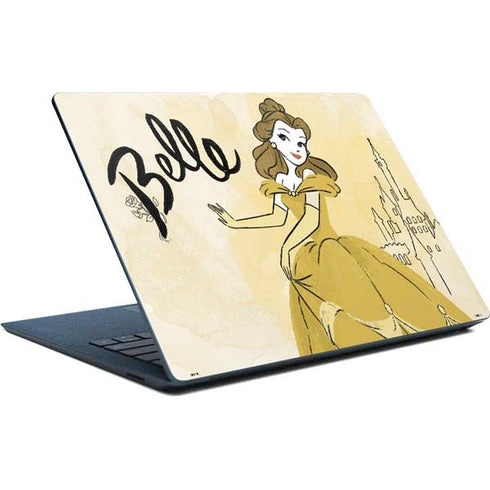Disney Princess Belle Art Surface Laptop Skin
