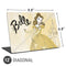 Disney Princess Belle Art Universal Laptop 12in (9.8 x 6.8in) Skin