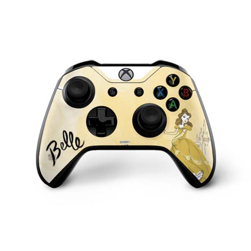 Disney Princess Belle Art Xbox One X Controller Skin