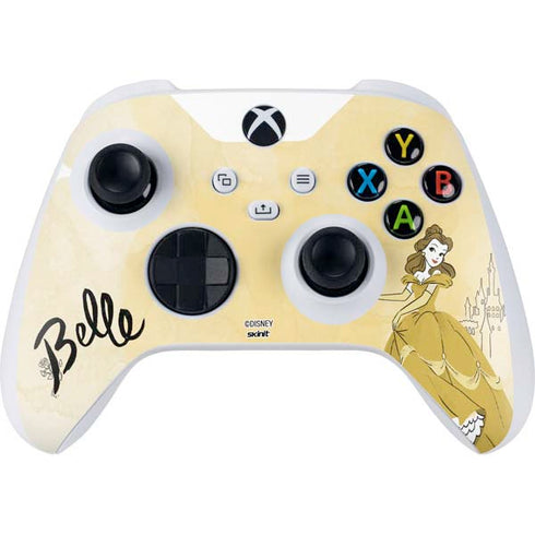 Disney Princess Belle Art Xbox Series S Controller Skin