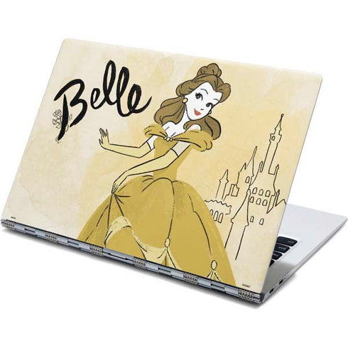Disney Princess Belle Art Yoga 910 2-in-1 14in Touch-Screen Skin