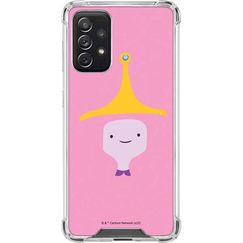 Adult Swim Adventure Time Princess Bubblegum Galaxy A72 5G Clear Case